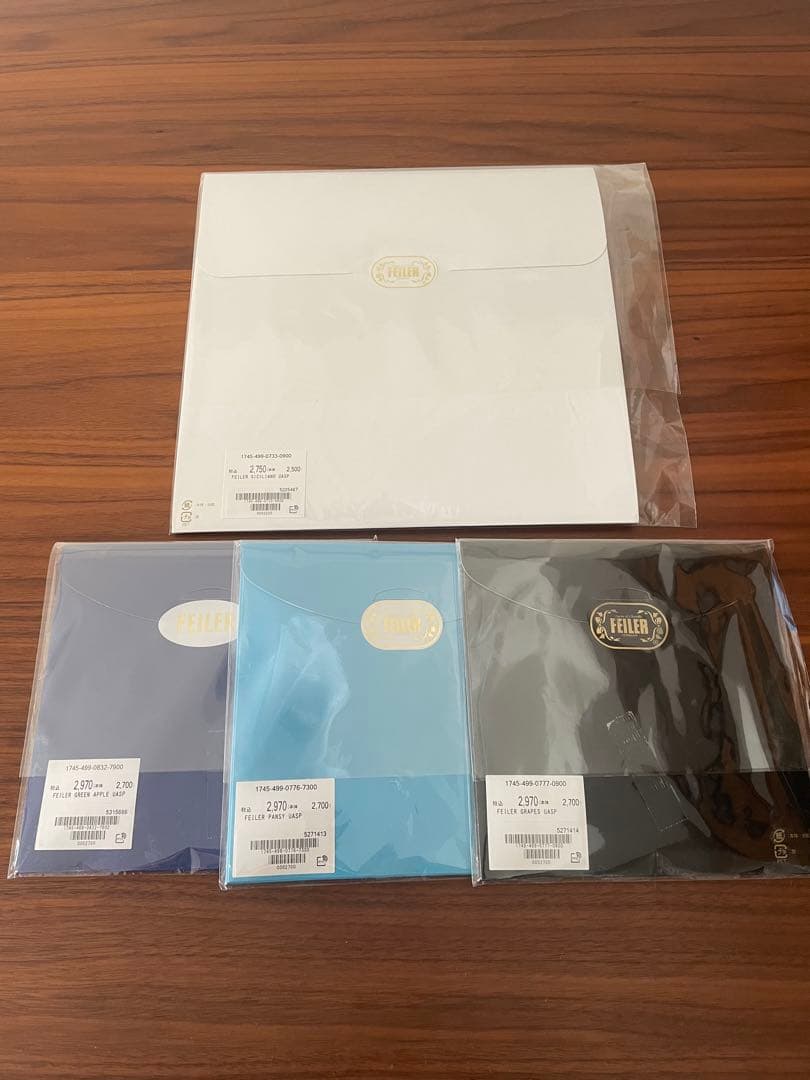 【未開封】FEILER ユナイテッドアローズ　ハンカチセット