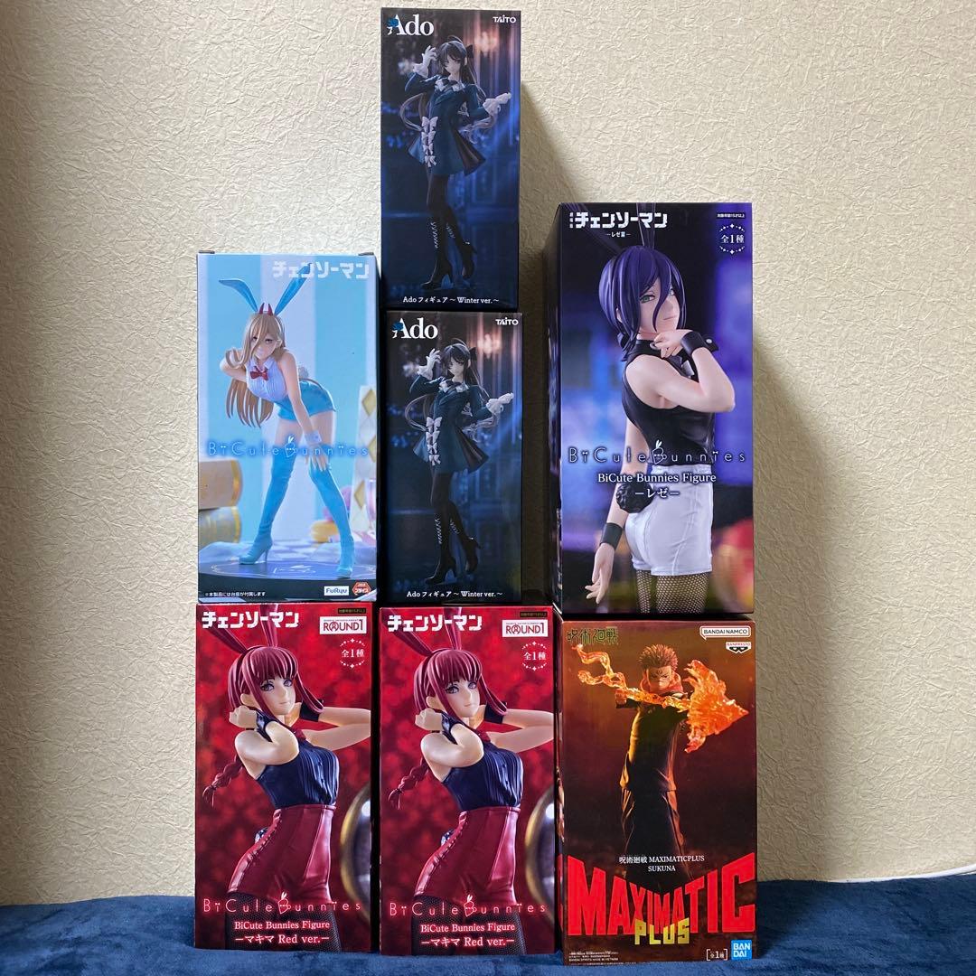 買い得プライズフィギュア　6個まとめ　Ado レゼ マキマ パワー 宿儺 セット