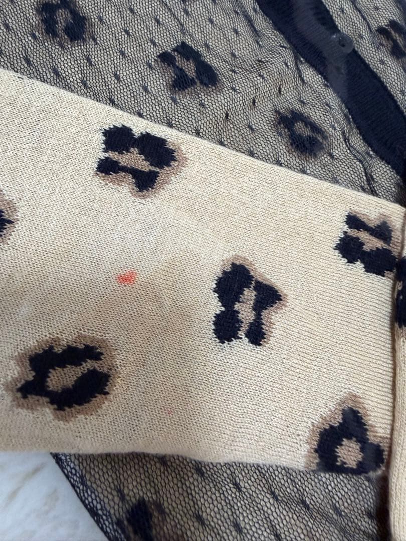 RED VALENTINO アンサンブル　ヒョウ柄　XS