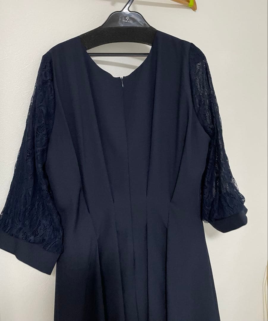 【️専用】POUR VOUS ウエストタックレース 大きいサイズ 4L