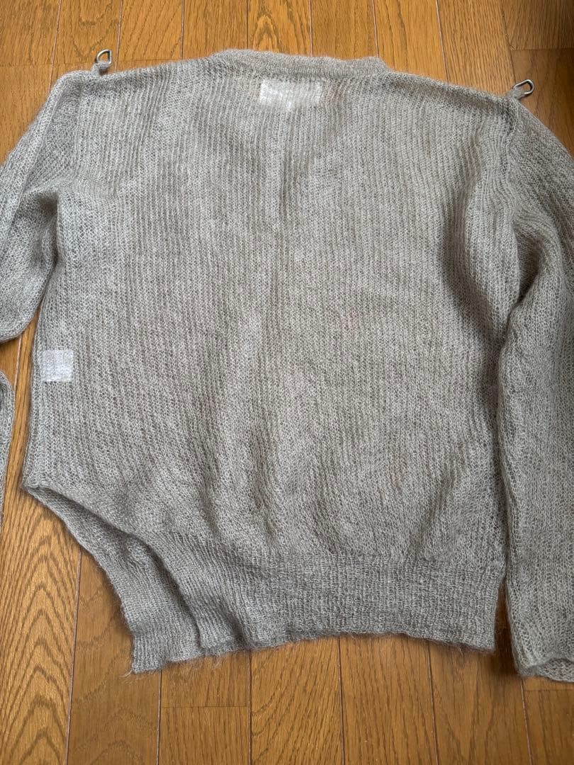 PEEL&LIFT ダメージモヘアニット