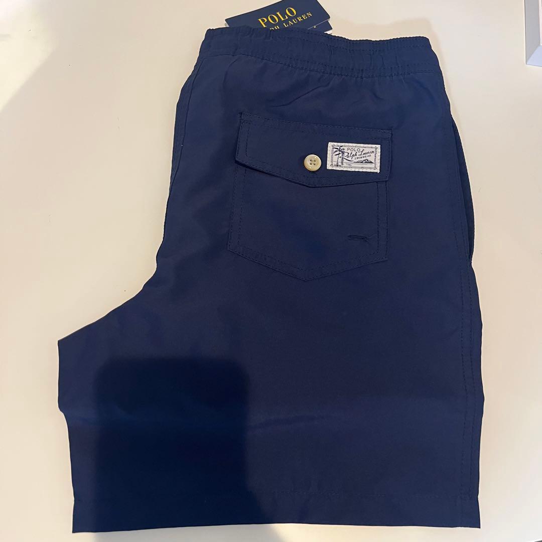 新品タグ付き　ポロラルフローレン トラベラースイムショーツ　L