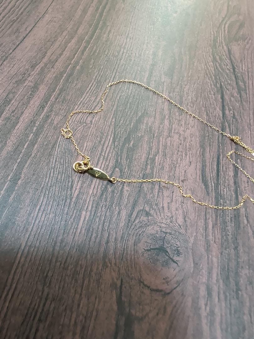 AHKAH ハートネックレス K18 イエローゴールド VC0102010100