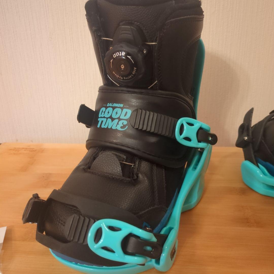 SALOMON キッズ　バインディング　 22cm スノーボード ブーツ