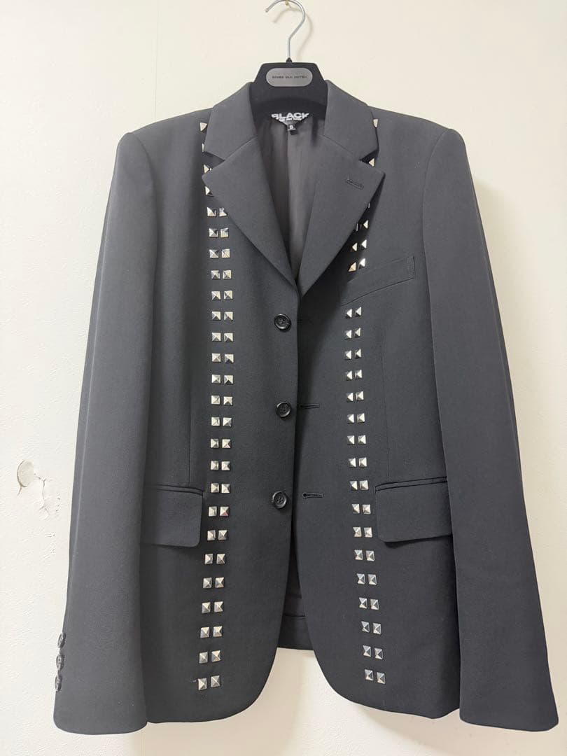 black comme des garcons 25aw スタッズジャケット　s
