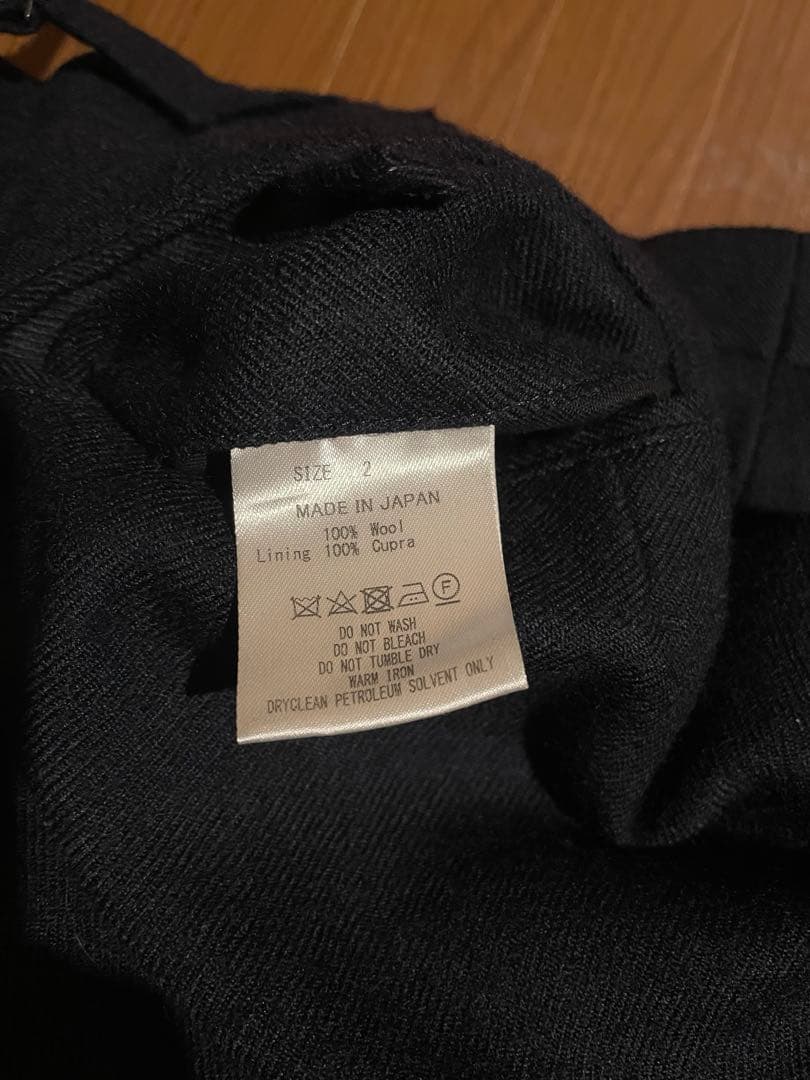 marka wool soft serge セットアップ size2 navy