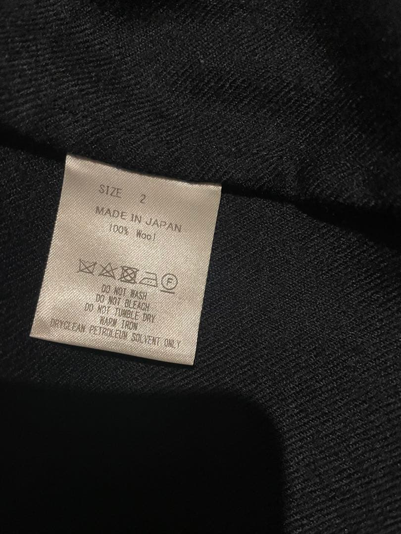 marka wool soft serge セットアップ size2 navy