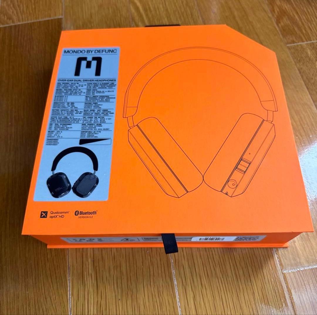 【未使用】MONDO BY DEFUNC ワイヤレスヘッドホン