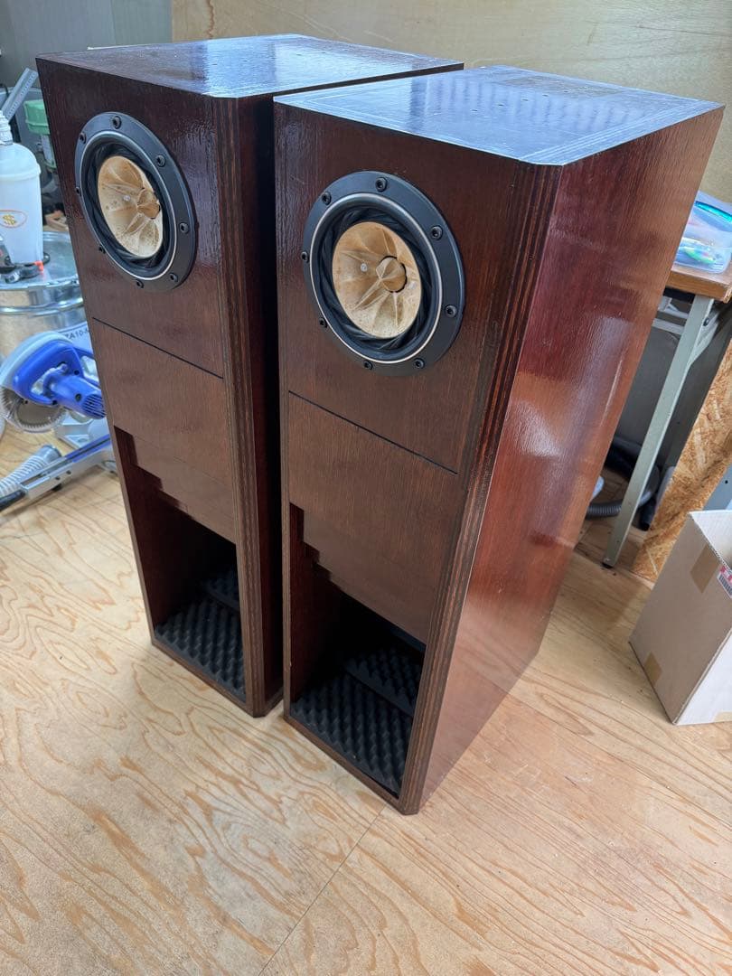 長岡式バックロードホーンスピーカー　D37改