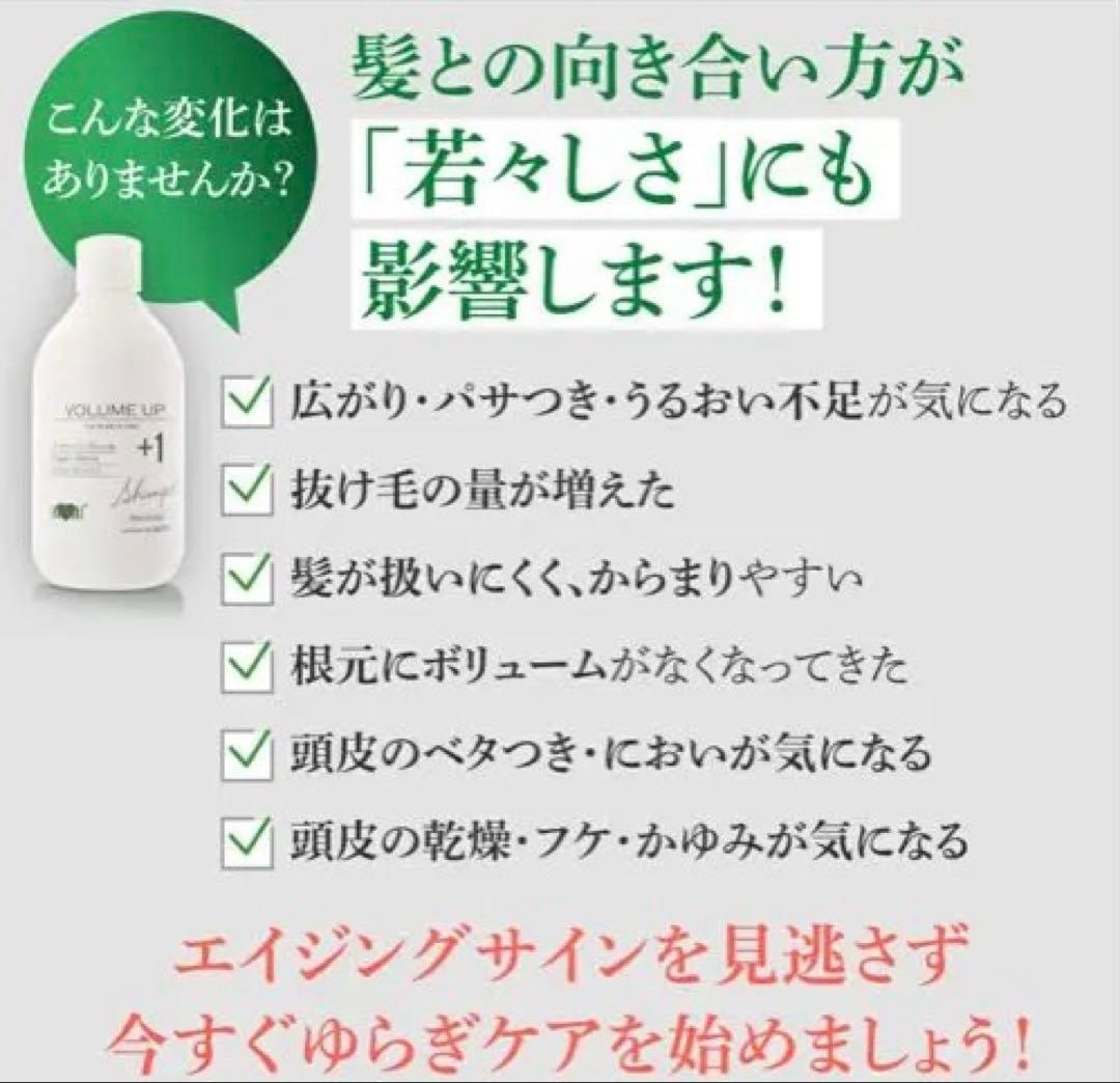 アースハート ボリュームアップ シャンプー (300ml) 4本