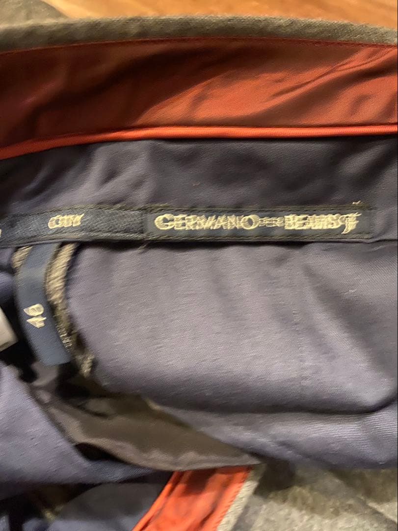 BEAMSF別注GERMANO グレーウールスラックス