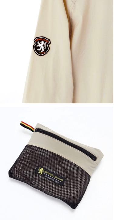 らいぞうカペルミュールKAPELMUURストレッチウィンドブレーカー