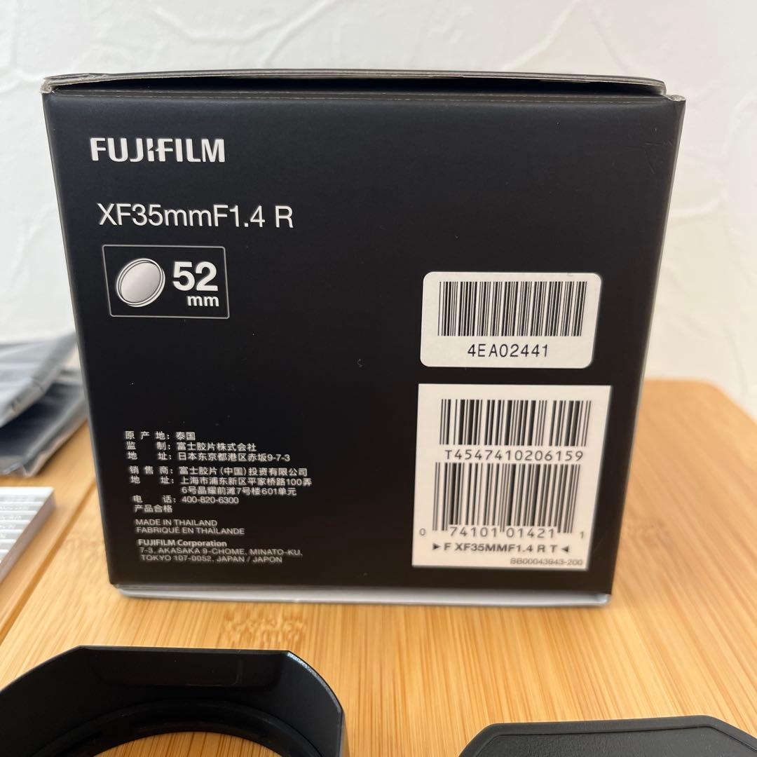 美品 FUJIFILM (フジフイルム) フジノン XF35mm F1.4 R