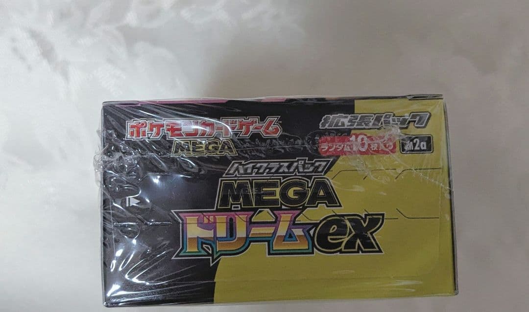 ポケモンカードゲーム MEGAドリームex 1box 未開封　シュリンク付き