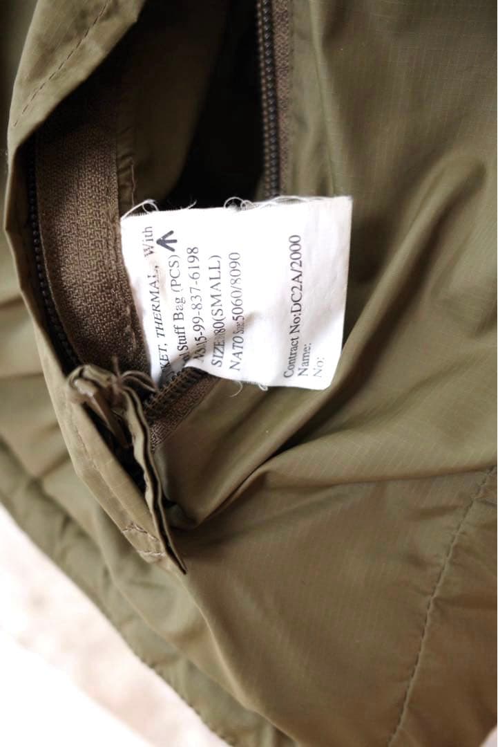 イギリス pcs サーマルジャケット