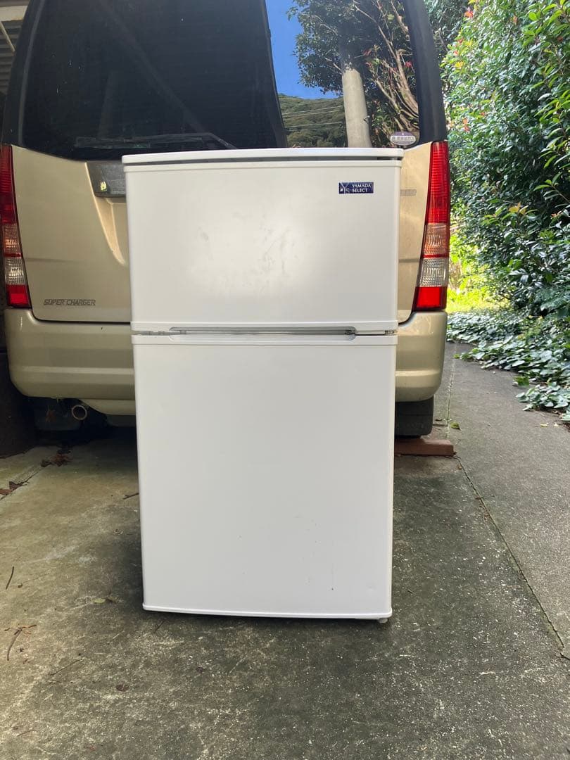 YAMADA 冷凍 冷蔵庫 YRZ-C09G1 90L 2019年製 ホワイト