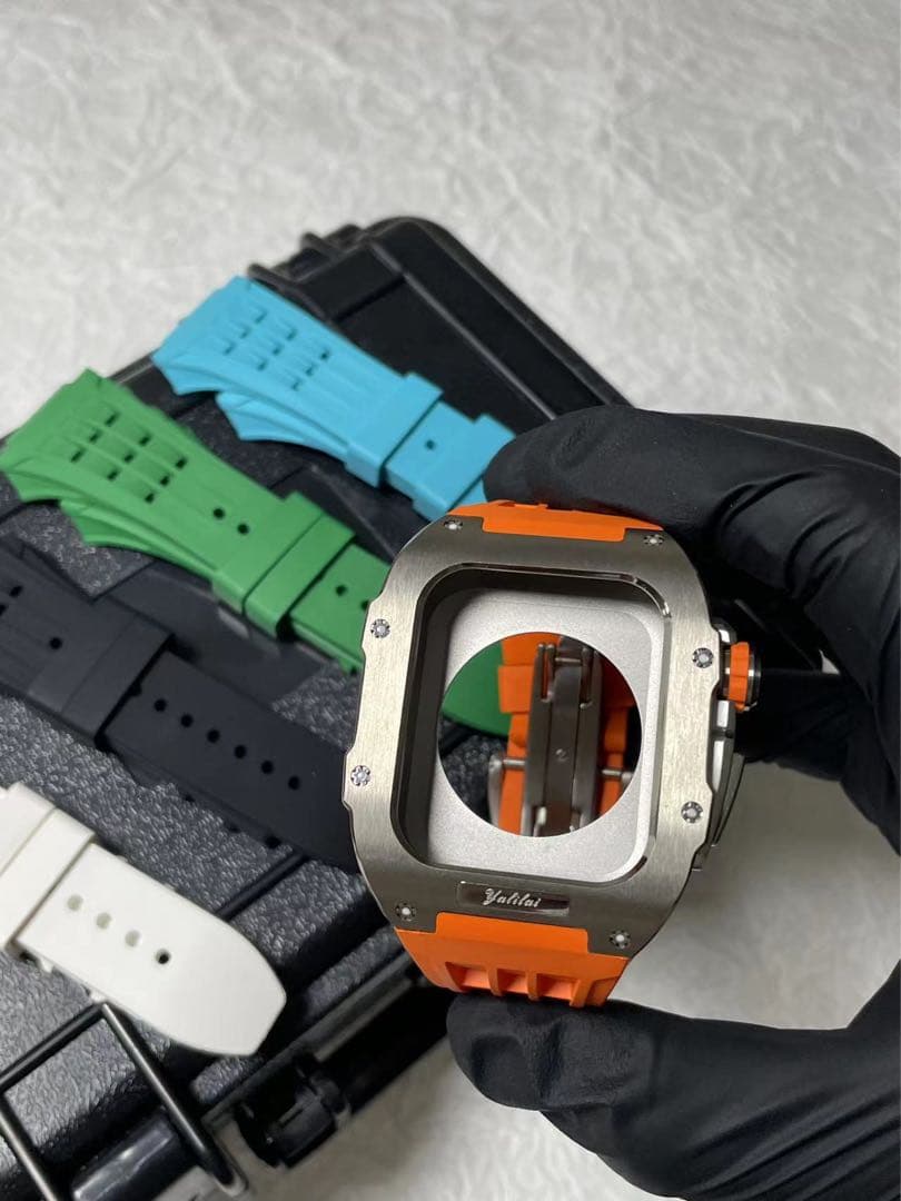 Apple Watch Series8 7 6 5 4 SE用バンド カスタム