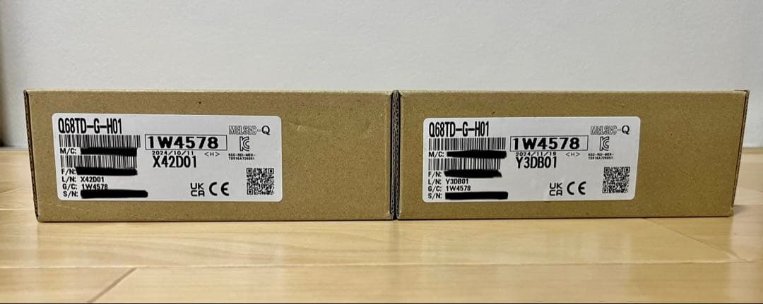 三菱電機　Q68TD-G-H01 2台