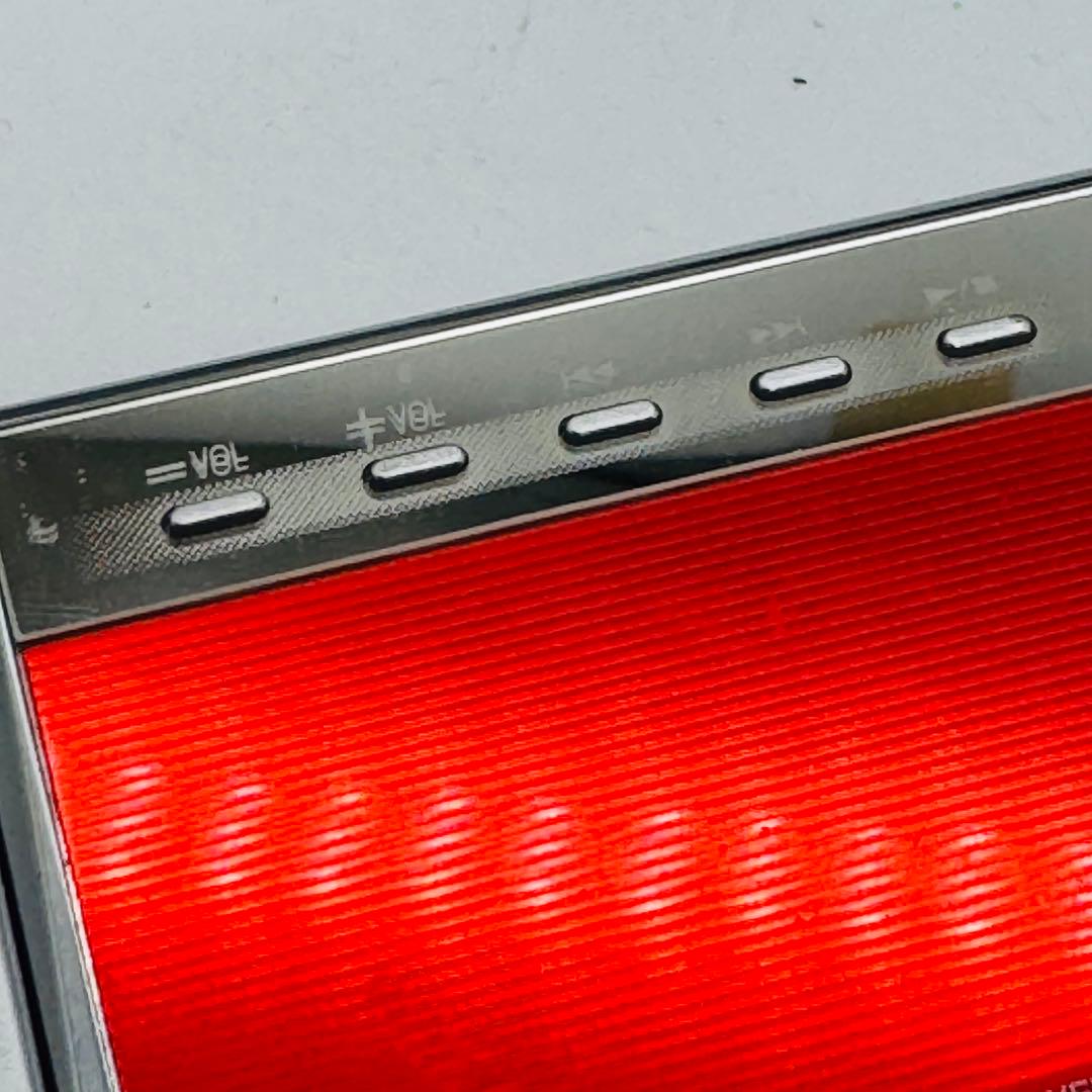 【美品・箱付き】Panasonic ポータブルMDプレーヤー SJ-MJ55-R