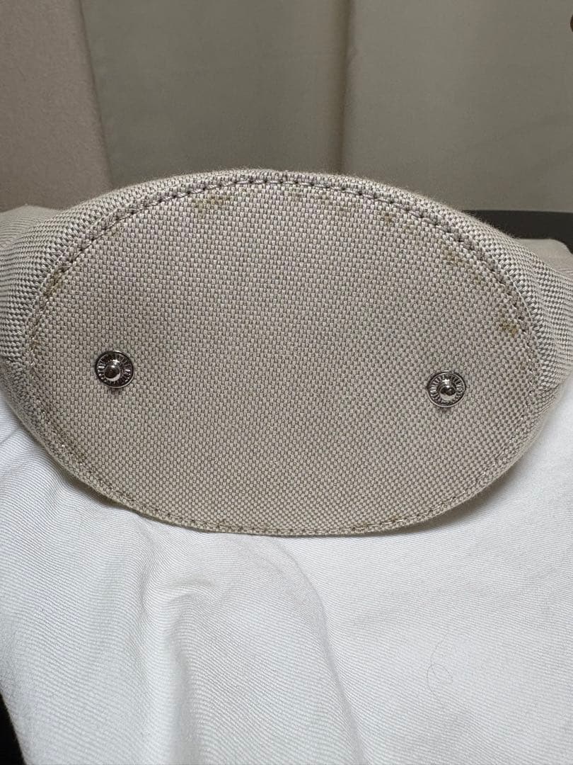 VASIC ベージュ トートバッグ かごバッグ　バスケットミニ