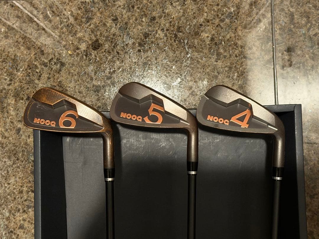 NOOG ONE-LENGTH IRONS 6本セット(4番〜9番)