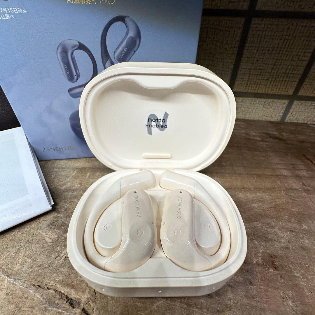 【美品・専用バッグ付】ZENCHORD 1 AI議事録イヤホン