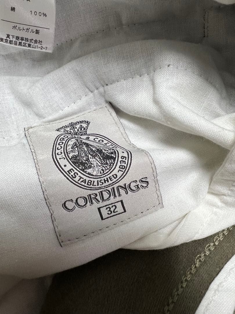 た*ぱ様 CORDINGS モールスキントラウザーズ LOVAT サイズ32