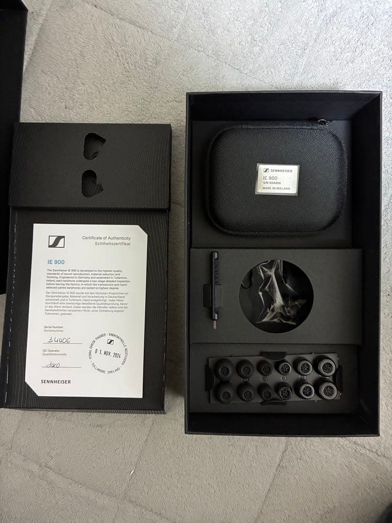 sennheiser ゼンハイザー IE900 イヤホン