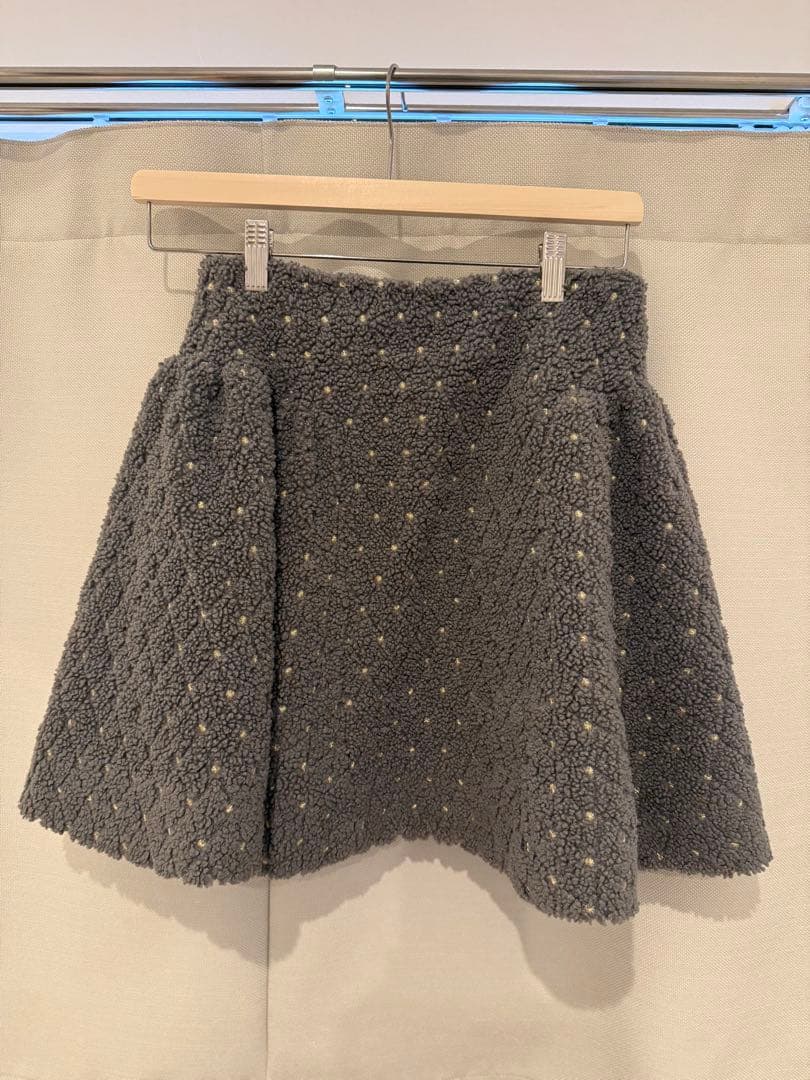 スカート bibiy ODETTE BOA PLEATED SKIRT
