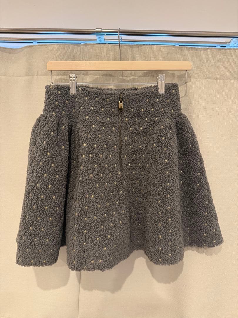 スカート bibiy ODETTE BOA PLEATED SKIRT