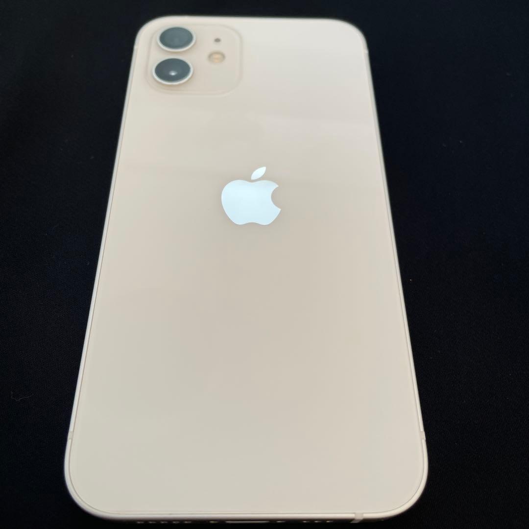 Apple iPhone 12 ホワイト 64GB SIMフリー　ケース付き