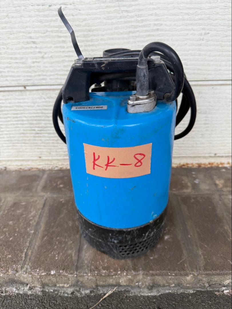 Kk8 ★ツルミポンプ LB-800一般工事排水用水中ハイスピンポンプ 50Hz