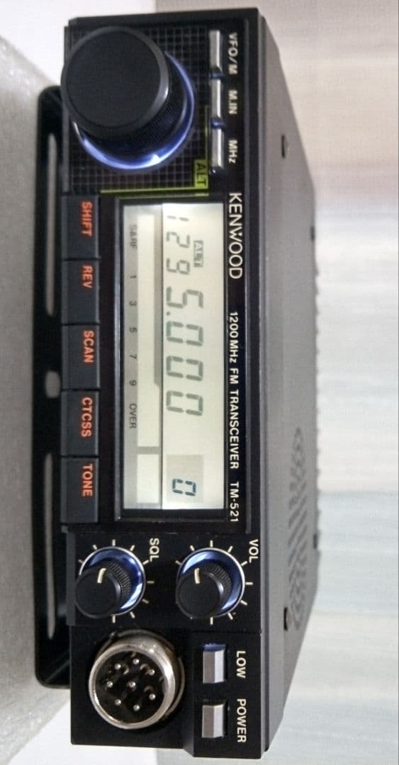 ケンウッド製　TM-521・ 1.2Ghzモービルトランシーバー　動作品