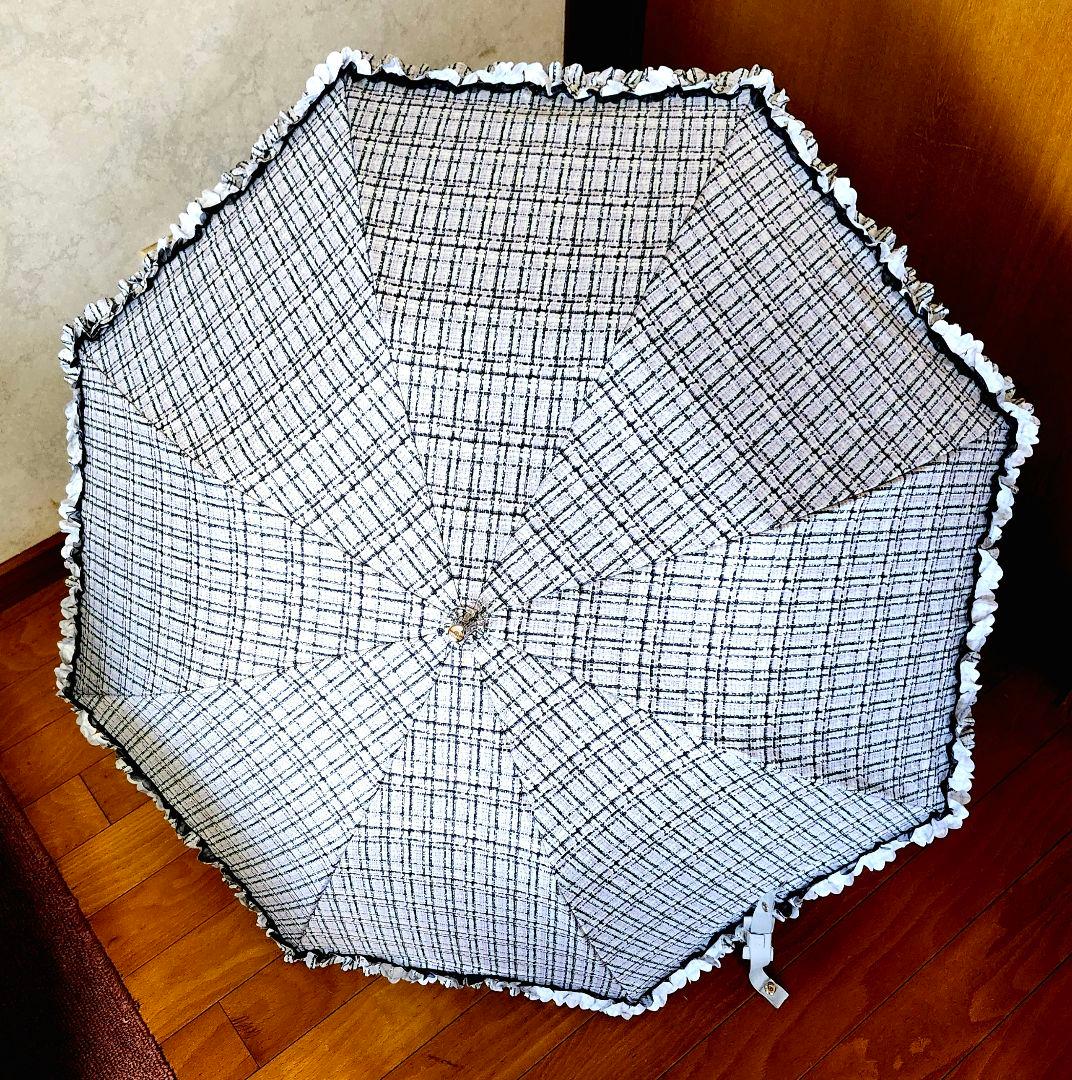 ◆タグ有新品未使用【ランバンオンブルー】晴雨兼用傘・ 日傘・遮光 遮熱 UV楽折