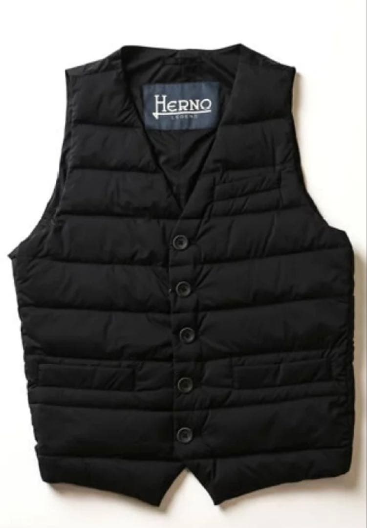 ヘルノ ダウンジレ　サイズ50