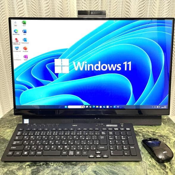 NEC LAVIE DA 23.8型ワイド、Windows11、Office付き
