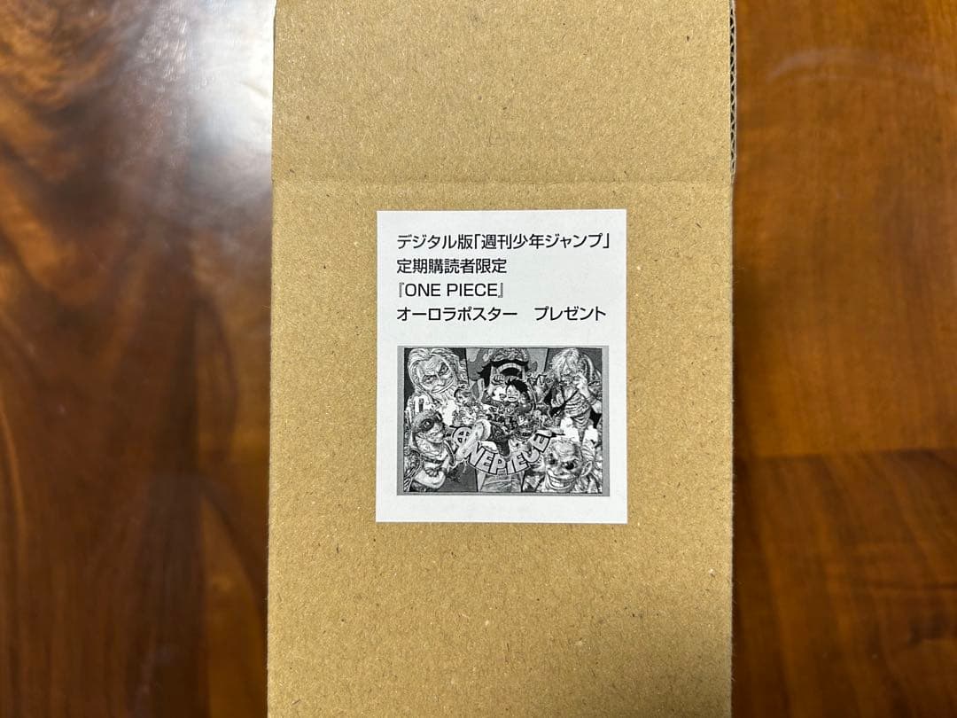 ONE PIECE オーロラポスター B2サイズ 限定