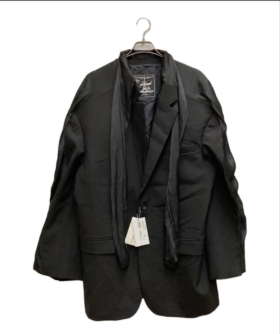 Y/PROJECT ブラック テーラードジャケット