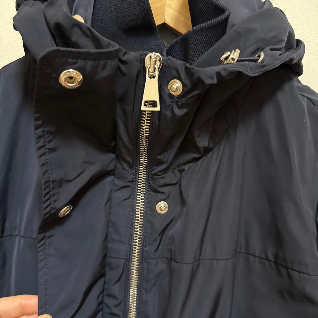 モンクレール Moncler ネイビー　ディステン　ジャケットコート
