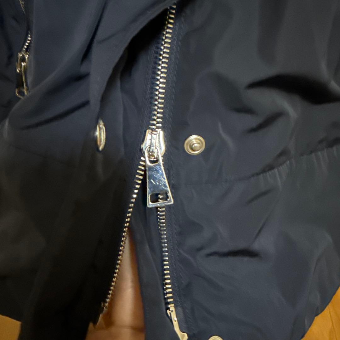 モンクレール Moncler ネイビー　ディステン　ジャケットコート