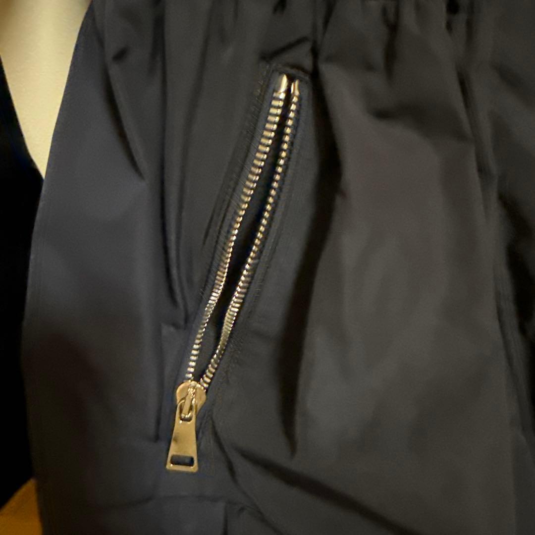 モンクレール Moncler ネイビー　ディステン　ジャケットコート