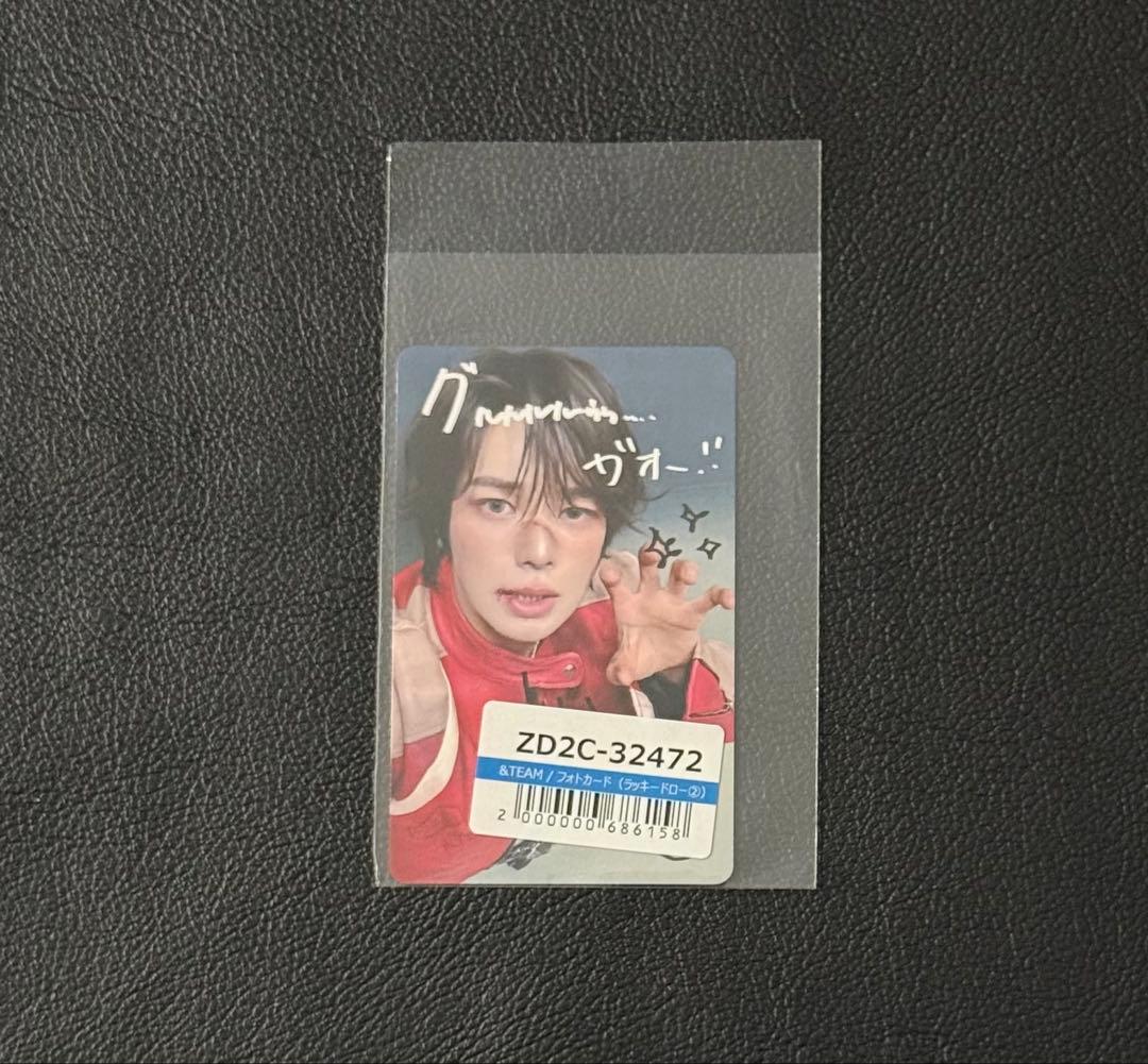 &TEAM K ケイ Back to Life 手書きデコプリント ラキドロ②