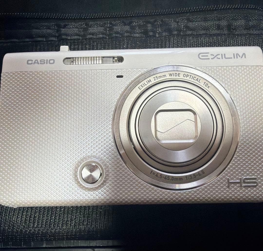 美品 CASIO EXILIM EX-ZR70WE ホワイト