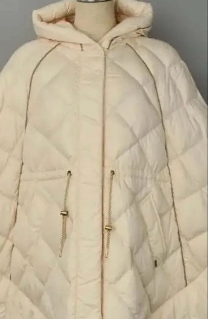 ウールリッチダウンポンチョ美品