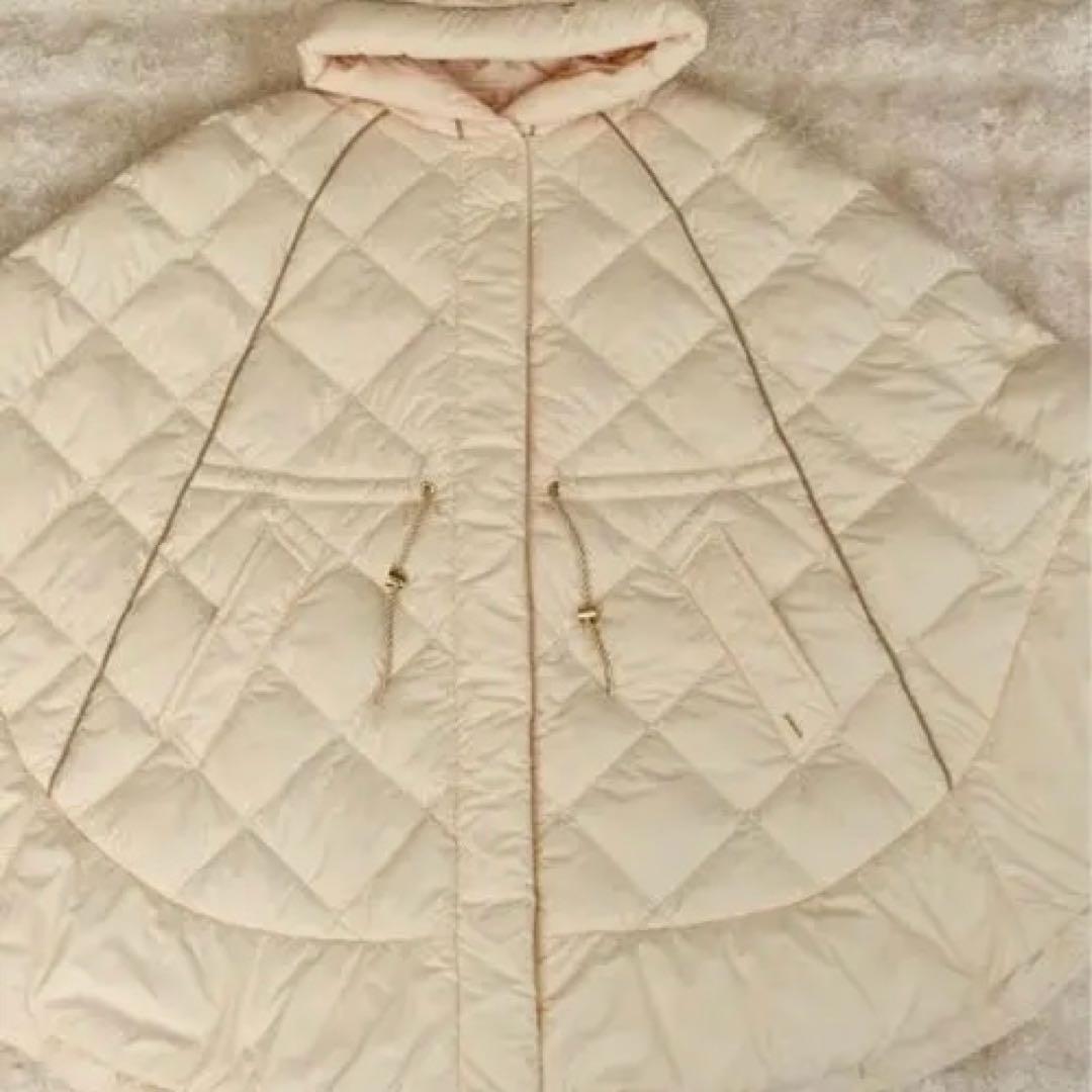 ウールリッチダウンポンチョ美品