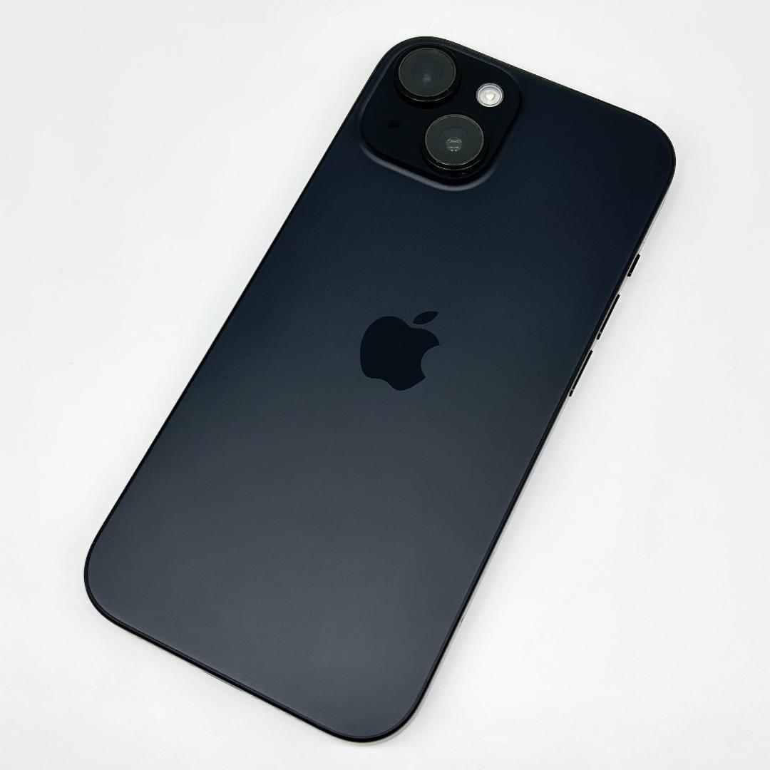 即配【美品】SIMフリー iPhone 15 128GB A3089 ブラック