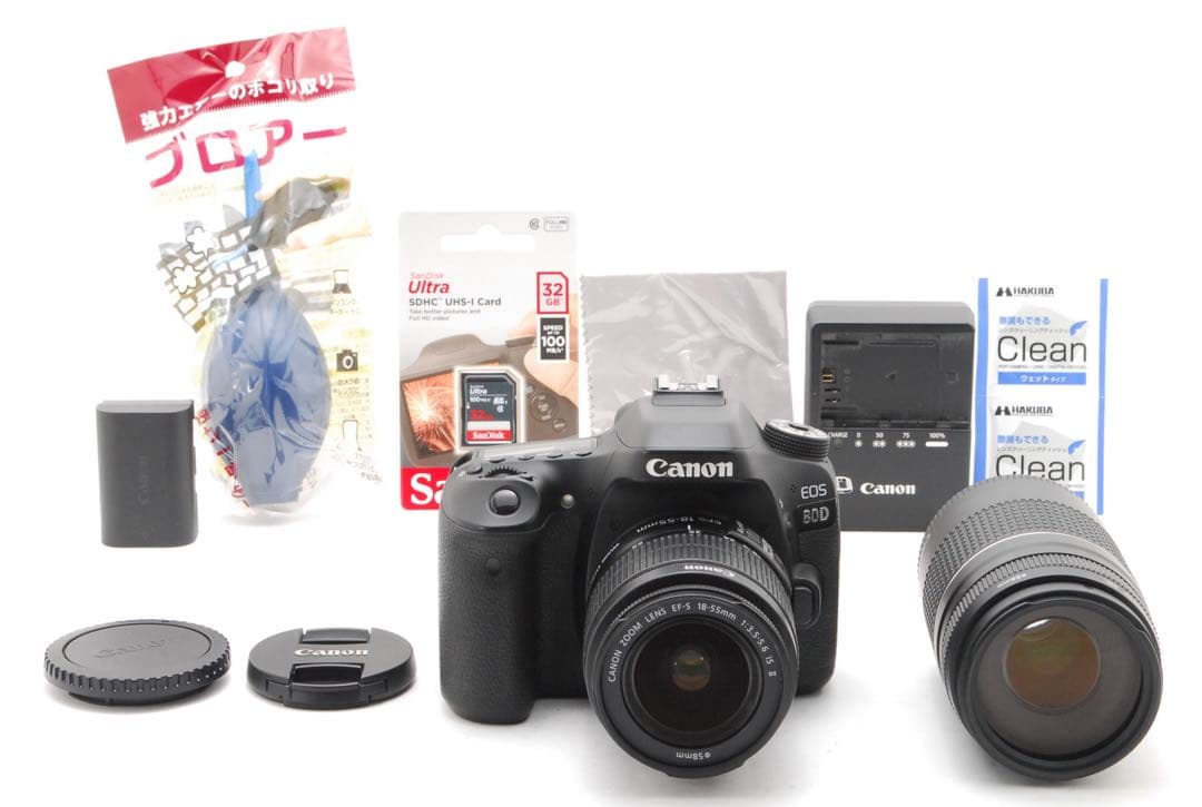 ケビンさま専用大人気機種＆ダブルレンズの大満足セット❣️Canon EOS 80D