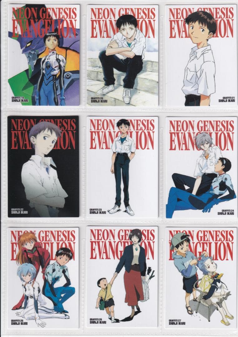 エヴァンゲリオン　カードダスマスターズ参集　３集　ノーマルカード　まとめ売り