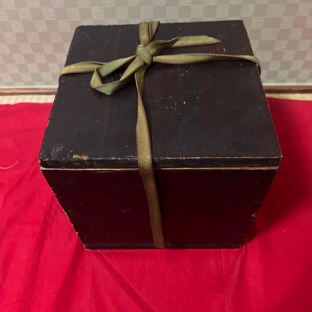 乾山省　絵変皿五客　時代箱