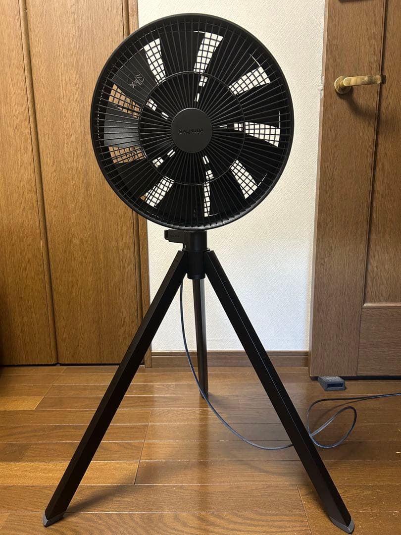 バルミューダ グリーンファンスタジオ ブラック AGR01JP-BK 扇風機